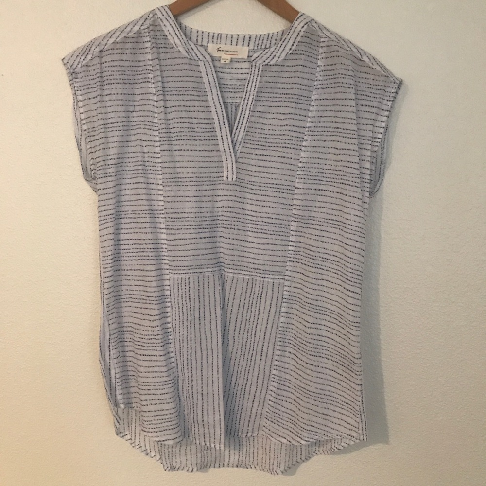 Cap Sleeve woven tank